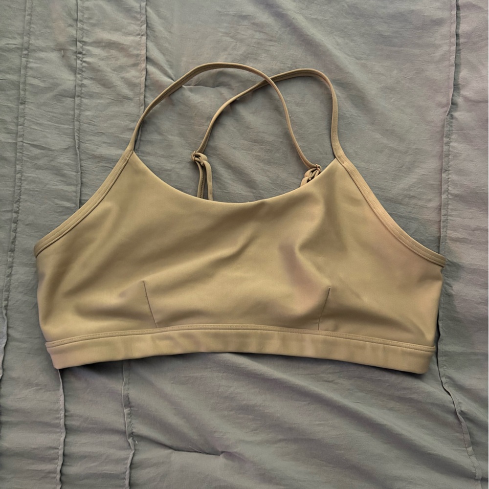 ALO Yoga Nude Beige Strappy Sports